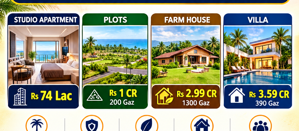 Goa Luxe โ Luxury Villas, Plots, Farm Houses & Studio Apartments